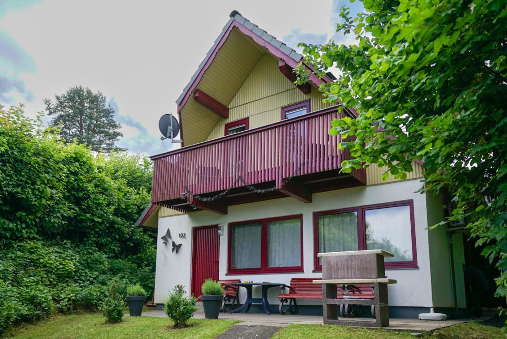 Ferienhaus "Schmetterling" Am See Im Bergland Kirchheim  Buitenkant foto
