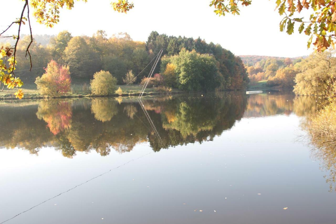 Ferienhaus "Schmetterling" Am See Im Bergland Kirchheim  Buitenkant foto