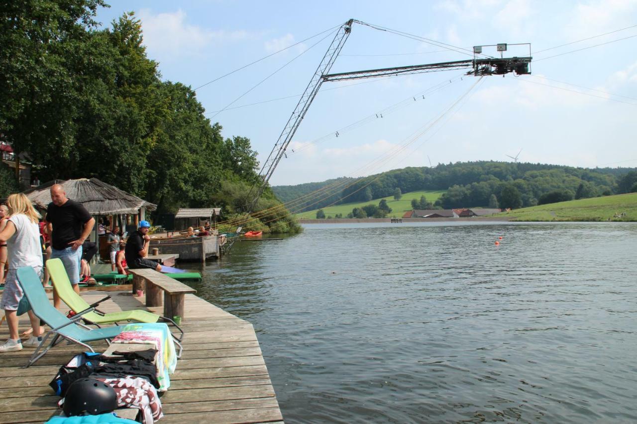 Ferienhaus "Schmetterling" Am See Im Bergland Kirchheim  Buitenkant foto